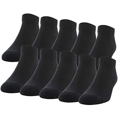 Gildan Cotton Low Cut Socks Chaussettes basses Homme (lot de 10) Gildan Cotton Low Cut Socks Chaussettes basses Homme (lot de 10)