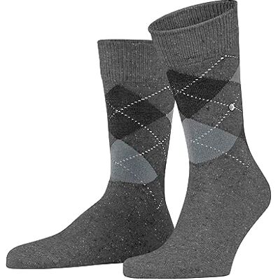 Burlington Dundee M So laine viscose fantaisie 1 paire, Chaussettes Homme, Gris Carbon Mel 3975, 40-46 Burlington Dundee M So laine viscose fantaisie 1 paire, Chaussettes Homme, Gris Carbon Mel 3975, 40-46