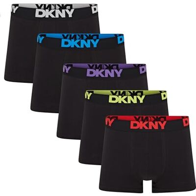 DKNY Boxer Scottsdale pour homme, Noir, XL DKNY Boxer Scottsdale pour homme, Noir, XL