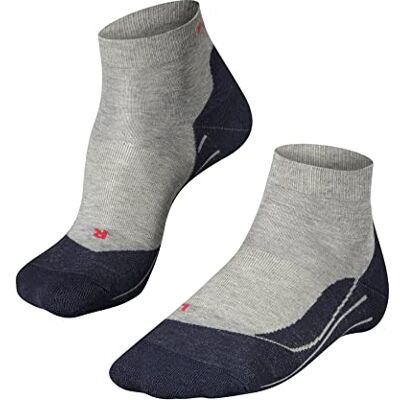 FALKE RU4 Endurance Short M Sso coton anti-ampoule 1 paire, Chaussettes de course Homme, Gris Lightgrey 3406, 42-43 FALKE RU4 Endurance Short M Sso coton anti-ampoule 1 paire, Chaussettes de course Homme, Gris Lightgrey 3406, 42-43