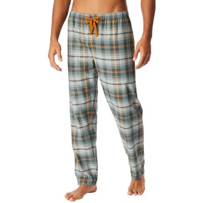 Schiesser Pantalon de pyjama long pour homme Mélange + détente Coton biologique, Mineral_182192, 48 Schiesser Pantalon de pyjama long pour homme Mélange + détente Coton biologique, Mineral_182192, 48