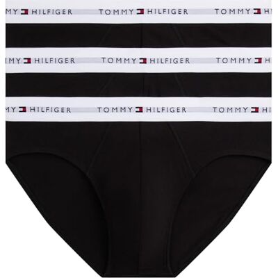 Tommy Hilfiger Slip homme 3P WB UM0UM03471, jaune, M, Jaune (noir/noir/blanc Wb), M Tommy Hilfiger Slip homme 3P WB UM0UM03471, jaune, M, Jaune (noir/noir/blanc Wb), M