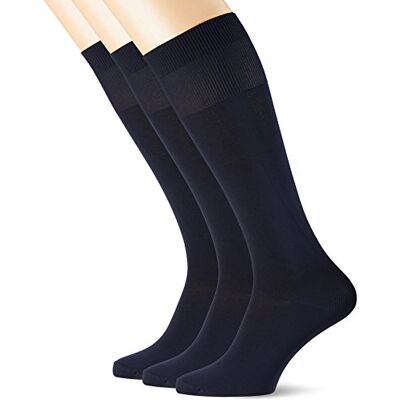 POMPEA Microfibre Chaussettes Genou Homme, Bleu (bleu 0070), 39-42 EU POMPEA Microfibre Chaussettes Genou Homme, Bleu (bleu 0070), 39-42 EU