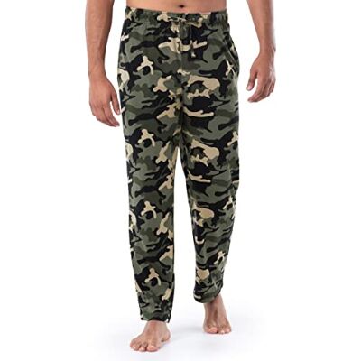 Fruit of the Loom Lot de 1 & 2 pyjamas en jersey pour homme Tailles étendues, camouflage, XL grande longueur Fruit of the Loom Lot de 1 & 2 pyjamas en jersey pour homme Tailles étendues, camouflage, XL grande longueur