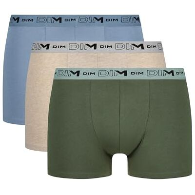 DIM Homme – Boxer Coton Stretch Bio x3 Sous-vêtements Écoresponsables Certifiés GOTS & OEKO-TEX® Confort au Quotidien Emballage Recyclable DIM Homme – Boxer Coton Stretch Bio x3 Sous-vêtements Écoresponsables Certifiés GOTS & OEKO-TEX® Confort au Quotidien Emballage Recyclable