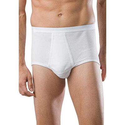 Schiesser Herren-Slip Homme, Blanc Weiß (100-weiss), 3XL Schiesser Herren-Slip Homme, Blanc Weiß (100-weiss), 3XL