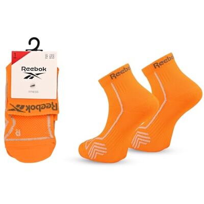 Reebok Chaussette Technique Fitness Unisexe Respirante, Haute Performance, Pour Séances de Sport Gym Training, Lavable, Lot De 1 Paire, Taille 43-45, Orange, Orange, 43-45 Reebok Chaussette Technique Fitness Unisexe Respirante, Haute Performance, Pour Séances de Sport Gym Training, Lavable, Lot De 1 Paire, Taille 43-45, Orange, Orange, 43-45