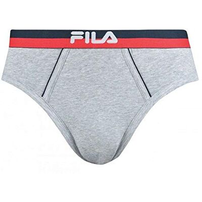 FILA Slip Homme FU5019/2 Gris Taille M FILA Slip Homme FU5019/2 Gris Taille M