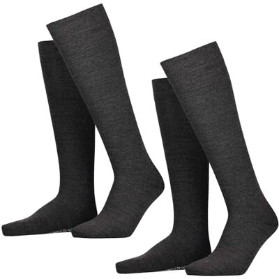 Hudson Lot de 2 paires de chaussettes chauffantes pour homme Anthracite Taille 43-46, Anthracite. 0526, 43-46 EU Hudson Lot de 2 paires de chaussettes chauffantes pour homme Anthracite Taille 43-46, Anthracite. 0526, 43-46 EU