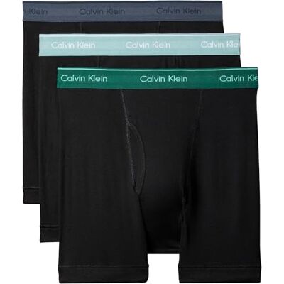 Calvin Boxer Brief 3 Pk 000nb4003a Boxer Homme Calvin Boxer Brief 3 Pk 000nb4003a Boxer Homme
