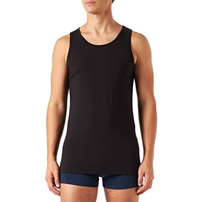 Lovable LVB Stretch Cotton Up Débardeur Homme, Noir (Nero 004), L Lovable LVB Stretch Cotton Up Débardeur Homme, Noir (Nero 004), L