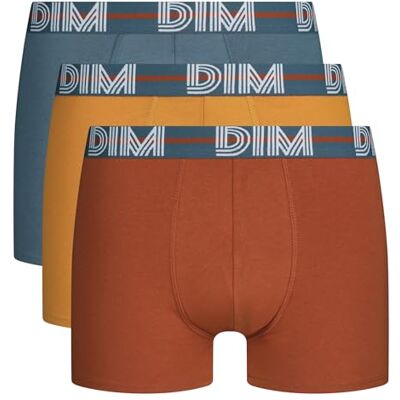 DIM Homme – Boxers Style Powerful Coton Stretch x3 Ceinture Graphique Colorée Confort Optimal Coton Doux Extensible DIM Homme – Boxers Style Powerful Coton Stretch x3 Ceinture Graphique Colorée Confort Optimal Coton Doux Extensible