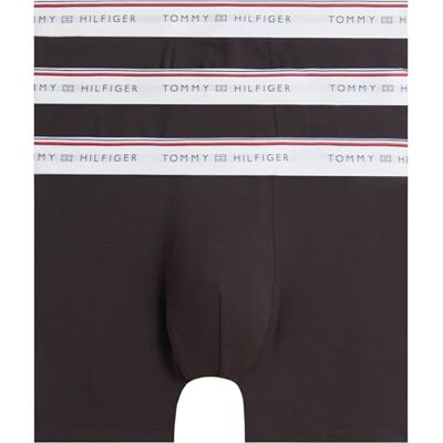 Tommy Hilfiger Boxer 3P pour homme UM0UM03978, Multi (noir/noir), XL Tommy Hilfiger Boxer 3P pour homme UM0UM03978, Multi (noir/noir), XL