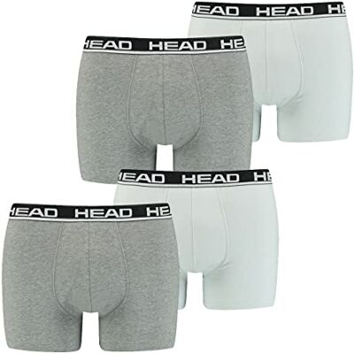 HEAD Men's Basic Boxers Caleçon Homme (lot de 2) HEAD Men's Basic Boxers Caleçon Homme (lot de 2)