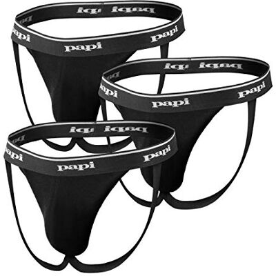 Papi Homme (lot de 3), Noir, XL Papi Homme (lot de 3), Noir, XL
