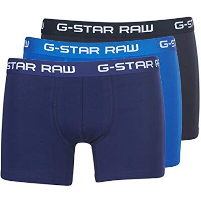 G-STAR RAW G-STAR Lot de 3 Boxers Classic Color UNDERWEAR Homme (lot de 1) G-STAR RAW G-STAR Lot de 3 Boxers Classic Color UNDERWEAR Homme (lot de 1)