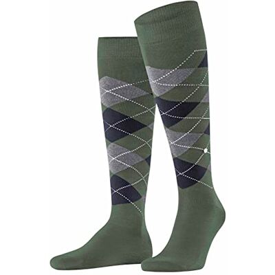 Burlington Manchester M Kh coton fantaisie 1 paire, Chaussettes longues Homme, Vert Mountain Green 7982, 40-46 Burlington Manchester M Kh coton fantaisie 1 paire, Chaussettes longues Homme, Vert Mountain Green 7982, 40-46