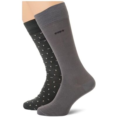 Boss Chaussettes régulières pour homme, Vert clair/vert pastel, 42-48 Boss Chaussettes régulières pour homme, Vert clair/vert pastel, 42-48