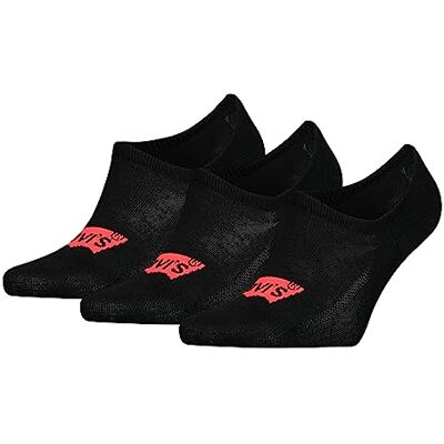 Levi's Footie (Pack of 3), Durable noir, 35/38 EU Levi's Footie (Pack of 3), Durable noir, 35/38 EU