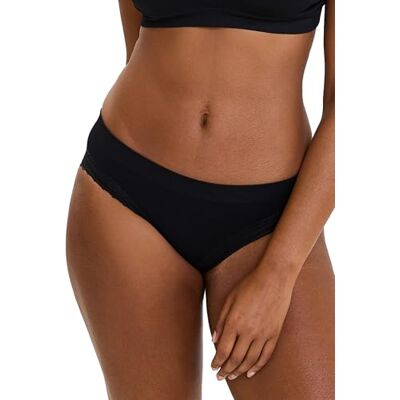 SANS COMPLEXE , Culotte classique, Agathe, GCE Noir, XXL SANS COMPLEXE , Culotte classique, Agathe, GCE Noir, XXL