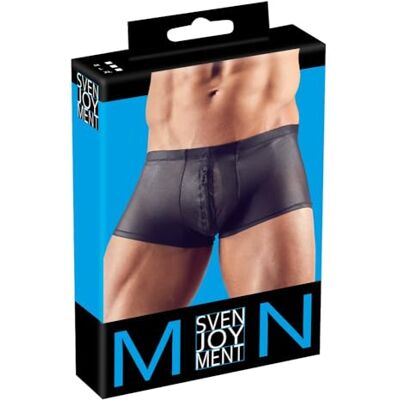 Svenjoyment Boxer sexy pour homme Avec fermeture éclair Pour homme En Powernet transparent Noir Svenjoyment Boxer sexy pour homme Avec fermeture éclair Pour homme En Powernet transparent Noir