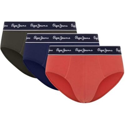 Pepe Jeans Slips pour hommes, Bleu marine, M Pepe Jeans Slips pour hommes, Bleu marine, M