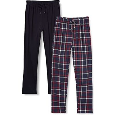 FM London Lot de 2 Pyjamas Extra Chauds pour Homme Pantalon Léger, Vêtements de Détente et de Nuit Riche en Coton, Confortable, Bleu FM London Lot de 2 Pyjamas Extra Chauds pour Homme Pantalon Léger, Vêtements de Détente et de Nuit Riche en Coton, Confortable, Bleu