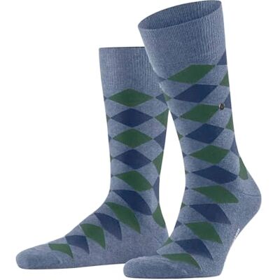 Burlington Danny M SO coton motif fantaisie 1 paire, Chaussettes Homme, Bleu (Light Jeans 6662), 40-46 Burlington Danny M SO coton motif fantaisie 1 paire, Chaussettes Homme, Bleu (Light Jeans 6662), 40-46
