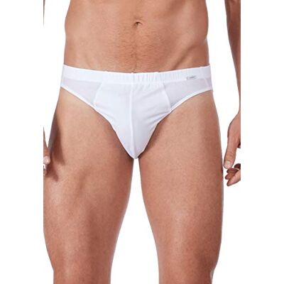 Huber Slip brésilien pour homme, Blanc (0500)., M Huber Slip brésilien pour homme, Blanc (0500)., M
