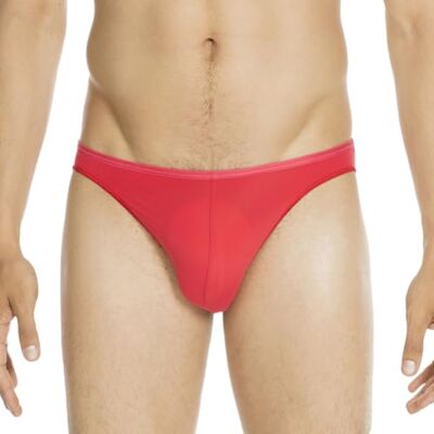HOM Plumes Micro Slip Slip me (1 pièce), Rouge, L HOM Plumes Micro Slip Slip me (1 pièce), Rouge, L