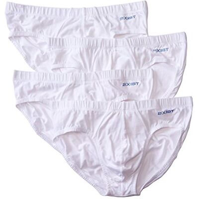 2(X)IST 2(x) ist Lot de 4 slips de bikini en coton stretch pour homme (lot de 2), Blanc., L 2(X)IST 2(x) ist Lot de 4 slips de bikini en coton stretch pour homme (lot de 2), Blanc., L