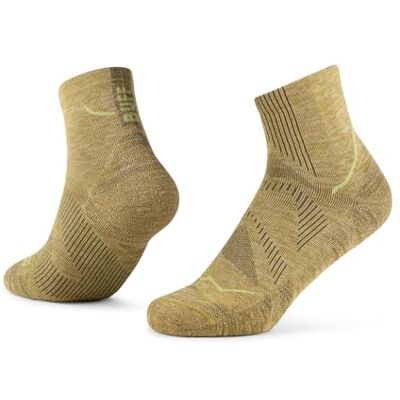 Buff Chaussettes Dryflx Quarter Quick Dry, Cushioned, Running, Cool, Comfortable, XL, Vert Buff Chaussettes Dryflx Quarter Quick Dry, Cushioned, Running, Cool, Comfortable, XL, Vert