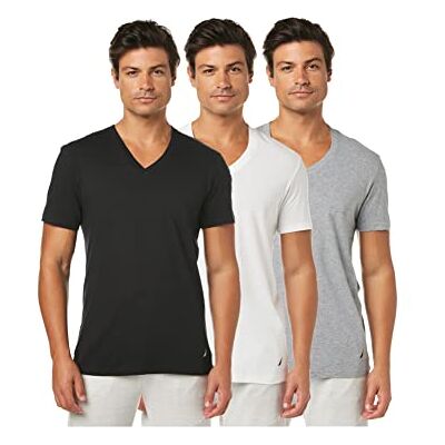 Nautica Lot de 3 sous-vêtements pour homme, Blanc/noir/gris Lot de 3, M Nautica Lot de 3 sous-vêtements pour homme, Blanc/noir/gris Lot de 3, M