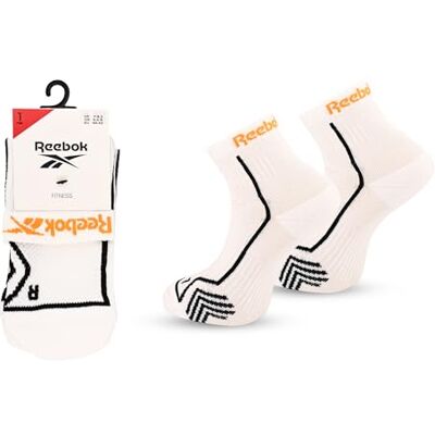 Reebok Chaussette Technique Fitness Unisexe Respirante, Haute Performance, Pour Séances de Sport Gym Training, Lavable, Lot De 1 Paire, Taille 43-45, Blanc, Blanc, 43-45 Reebok Chaussette Technique Fitness Unisexe Respirante, Haute Performance, Pour Séances de Sport Gym Training, Lavable, Lot De 1 Paire, Taille 43-45, Blanc, Blanc, 43-45