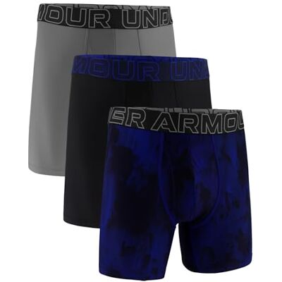 Under Armour Men's Multi-Pack Standard Tech Boxer Brief, 6" Inseam, All-Day Comfort & Ultra-Soft Under Armour Men's Multi-Pack Standard Tech Boxer Brief, 6" Inseam, All-Day Comfort & Ultra-Soft