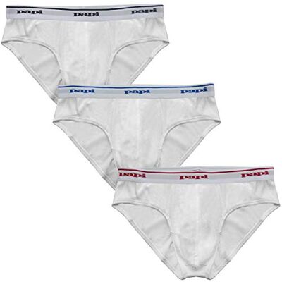 Papi Cotton Low Rise Brief Pack Of 3 Underwear Slips Homme (lot de 3) Papi Cotton Low Rise Brief Pack Of 3 Underwear Slips Homme (lot de 3)