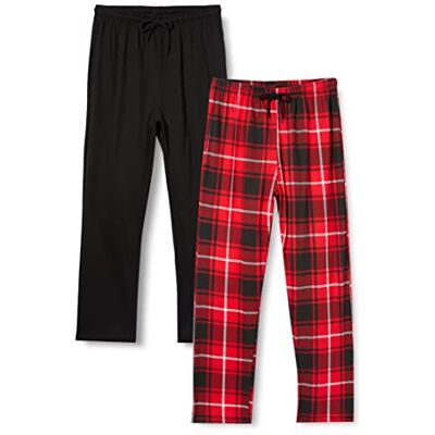 FM London Lot de 2 Pyjamas Extra Chauds pour Homme Pantalon Léger, Vêtements de Détente et de Nuit Riche en Coton, Confortable, Coloris Assortis FM London Lot de 2 Pyjamas Extra Chauds pour Homme Pantalon Léger, Vêtements de Détente et de Nuit Riche en Coton, Confortable, Coloris Assortis