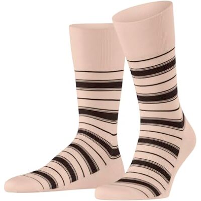 FALKE Shirtline M So coton fantaisie 1 paire, Chaussettes Homme, Beige Tropicana 8049, 45-46 FALKE Shirtline M So coton fantaisie 1 paire, Chaussettes Homme, Beige Tropicana 8049, 45-46
