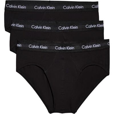 Calvin Lot de 3 boxers pour homme, Noir (noir avec noir Wb Xwb), XS Calvin Lot de 3 boxers pour homme, Noir (noir avec noir Wb Xwb), XS