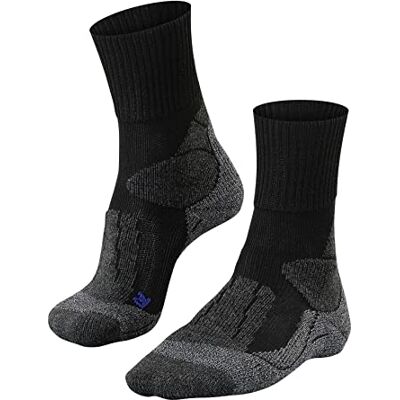 FALKE TK1 Adventure Cool M SO respirantes épaisses anti-ampoule 1 paire, Chaussettes de randonnée Homme, Noir (Black-Mix 3010), 42-43 FALKE TK1 Adventure Cool M SO respirantes épaisses anti-ampoule 1 paire, Chaussettes de randonnée Homme, Noir (Black-Mix 3010), 42-43