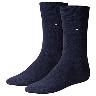 Tommy Hilfiger Homme Chaussettes Clssc Sock, denim, 39-42 Tommy Hilfiger Homme Chaussettes Clssc Sock, denim, 39-42