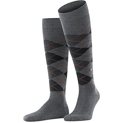 Burlington Preston M Kh chaudes fantaisie 1 paire, Chaussettes longues Homme, Gris Light Grey 3400, 40-46 Burlington Preston M Kh chaudes fantaisie 1 paire, Chaussettes longues Homme, Gris Light Grey 3400, 40-46