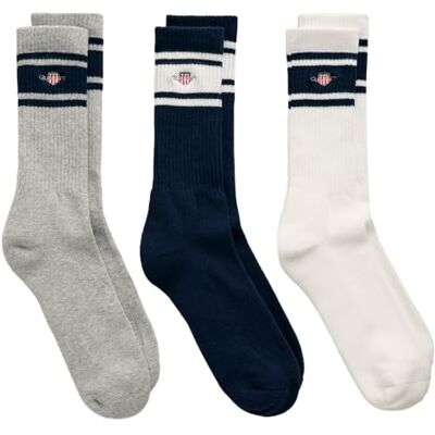GANT Chaussettes pour homme, Bleu nuit, 43-45 EU GANT Chaussettes pour homme, Bleu nuit, 43-45 EU