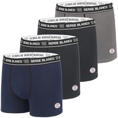Blanco Caleçon Homme Coton, Boxer Homme, Respirant, Agréable (Lot de 4), Olcla/G, M Blanco Caleçon Homme Coton, Boxer Homme, Respirant, Agréable (Lot de 4), Olcla/G, M