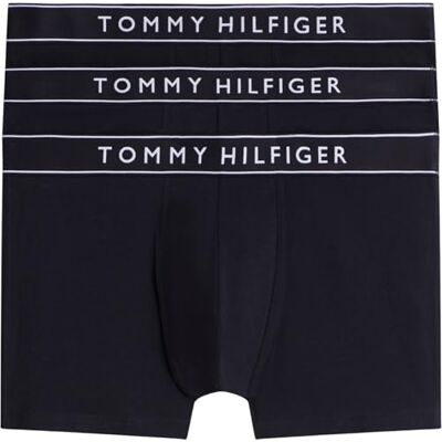 Tommy Hilfiger 3P Trunk Dtm UM0UM03882 Boxer pour homme Rouge (Des Sky/Des Sky/Des Sky), M Tommy Hilfiger 3P Trunk Dtm UM0UM03882 Boxer pour homme Rouge (Des Sky/Des Sky/Des Sky), M