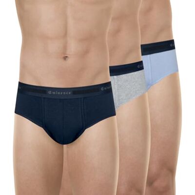 Eminence – Slip Homme – Lot de 3 – Tailor Bio – Oeko-TEX® & GOTS – Coupe Ergonomique Eminence – Slip Homme – Lot de 3 – Tailor Bio – Oeko-TEX® & GOTS – Coupe Ergonomique