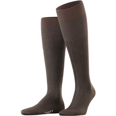 FALKE Milano M KH coton unies 1 paire, Chaussettes longues Homme, Marron (Brown 5930), 41-42 FALKE Milano M KH coton unies 1 paire, Chaussettes longues Homme, Marron (Brown 5930), 41-42