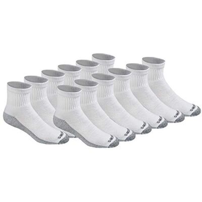 Dickies Chaussettes (Lot de 12) Homme, Blanc (12 paires), M Dickies Chaussettes (Lot de 12) Homme, Blanc (12 paires), M
