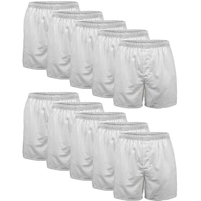 Gildan Boxers Tissés, Multipack Caleçon boxeur Homme (lot de 10) Gildan Boxers Tissés, Multipack Caleçon boxeur Homme (lot de 10)