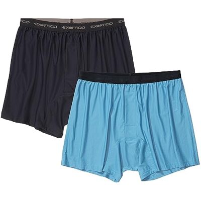 ExOfficio Give-n-go Boxer Shorts 2 Pack boxeurs-slips Homme (lot de 2) ExOfficio Give-n-go Boxer Shorts 2 Pack boxeurs-slips Homme (lot de 2)